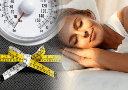 النوم جيدا لانقاص الوزن